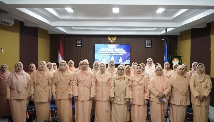 Pengurus Dharma Wanita Persatuan UBB Resmi Dikukuhkan Masa Bakti 2024-2029
