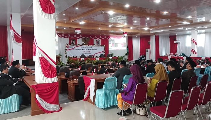 DPRD Bangka Gelar Rapat Paripurna Ikuti Pidato Kenegaraan Presiden di HUT ke-80 RI
