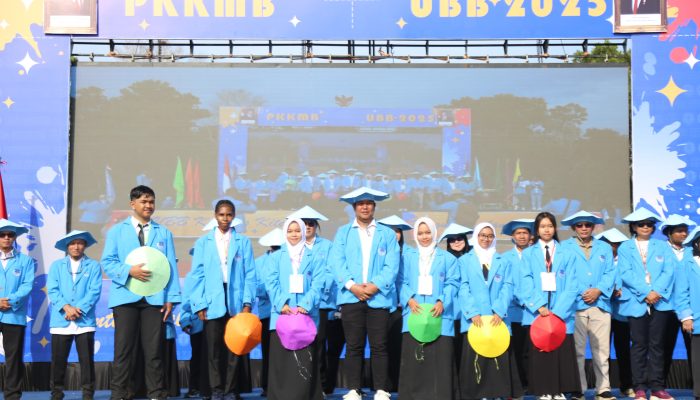 Upacara Pembukaan PKKMB UBB 2025 Berjalan Sukses, Momentum Awal Perjalanan Mahasiswa Baru
