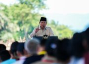 Presiden Prabowo: Stok Beras Kita 4,2 Juta Ton, Tertinggi dalam Sejarah