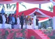 Gubernur Hidayat Arsani Sampaikan Terima Kasih, Upacara Penurunan Bendera Berlangsung Lancar dan Khidmat