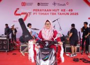 Datang dengan Harapan dan Doa, Indriati Berhasil Bawa Pulang Motor dalam Pekan Sehat HUT ke-49 PT Timah Tbk