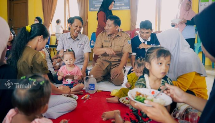 Generasi Emas Bebas Stunting, PT Timah Tbk Hadirkan Program Kemunting di Lingkar Tambang