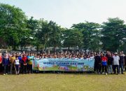 Peringati World Clean Up Day, PT Timah Bersama Pelajar dan Masyarakat Gotong Royong Bersihkan Kawasan Taman Sari