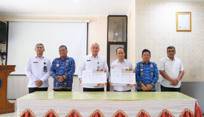 Perkuat Pengawasan Keimigrasian dan Perlindungan WNI Serta Layanan Keimigrasian, Kanwil Ditjenim Babel dan Pemkab Bangka Tengah Teken Nota Kesepahaman