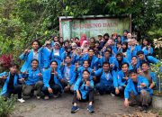 Mahasiswa Agroteknologi UBB Pelajari Plasma Nutfah Anggrek di Kampung Daun