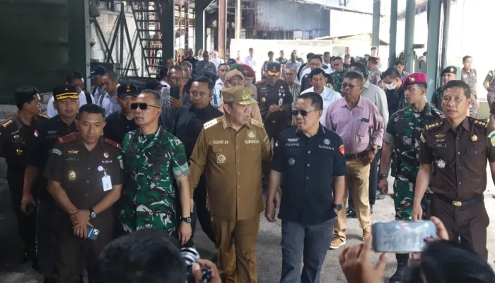 Kunker ke Bangka Belitung, Tim Satgas PKH Tinjau Smelter Sitaan dan Tertibkan Tambang Illegal