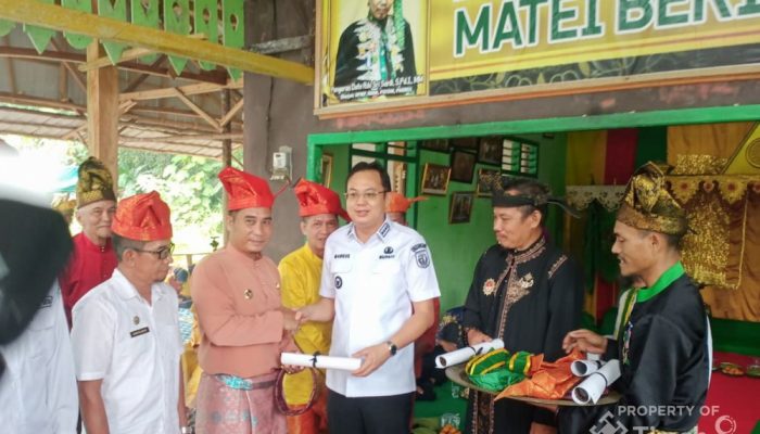 PT TIMAH Tbk Konsisten Dukung Pelestarian Adat, Bantu Ritual Rebo Pusaka Tahunan Setana Jering di Bangka Barat