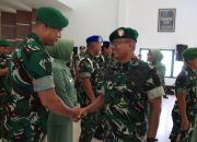 24 Prajurit Korem 045/Gaya Ikuti Korp Rapor Kenaikan Pangkat