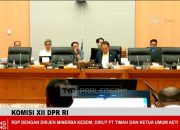 PT TIMAH Tbk Minta Dukungan Komisi XII DPR RI untuk Perkuat Tata Kelola Pertimahan Nasional