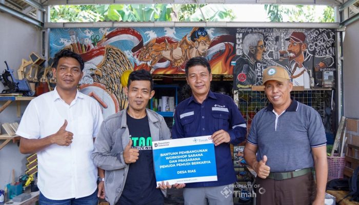 PT TIMAH Tbk Dukung Ruang Kreasi Pemuda: Home Creative Pepaya Kembangkan Galeri Baru