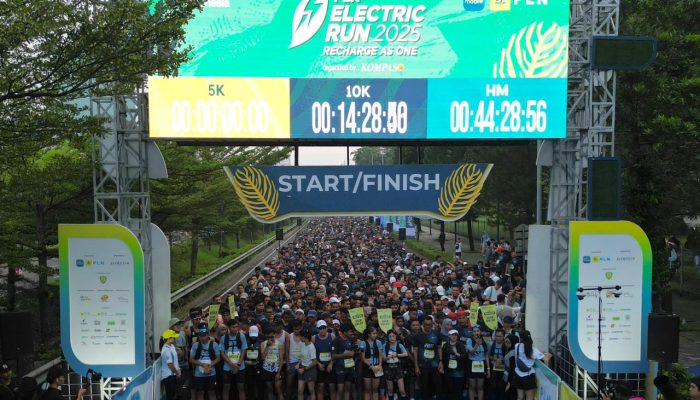PLN Electric Run 2025 Sukses Digelar, Jadi Event Lari Nol Emisi Pertama di Indonesia