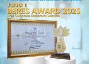 Bank Sumsel Babel Raih Juara II BERES Award 2025, Tegaskan Komitmen pada Pembangunan Daerah Berkelanjutan