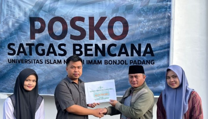 Warga NU Bangka Belitung Donasi Bagi Korban Bencana Alam di Sumatera Barat