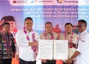 Menteri Koperasi dan Wakil Menteri Kelautan dan Perikanan Lakukan Groundbreaking SPBU Nelayan dan Gerai Kopdes Merah Putih Tukak Sadai Serentak