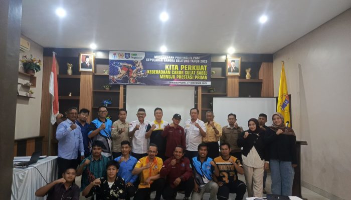 Dr. Agung Dhedi Dwi Handes Terpilih Aklamasi Ketua Umum PGSI Babel 2025–2029