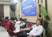 Peringati Hari Bakti ke-1 Kemenimipas, Imigrasi Bangka Belitung Gelar Donor Darah