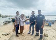 Perkuat Ekonomi Pesisir, PT TIMAH Tbk Perbaiki Dermaga di Desa Air Lintang