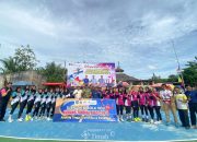 PT TIMAH Tbk Perkuat Olahraga Masyarakat dengan Dukung Turnamen Voli Antar Desa di Bangka Selatan