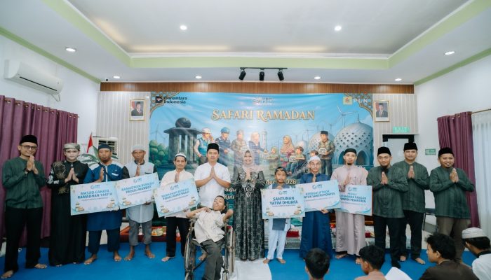 PLN UIW Bangka Belitung Melalui YBM PLN Salurkan Bantuan Safari Ramadan 1447 H di Belitung