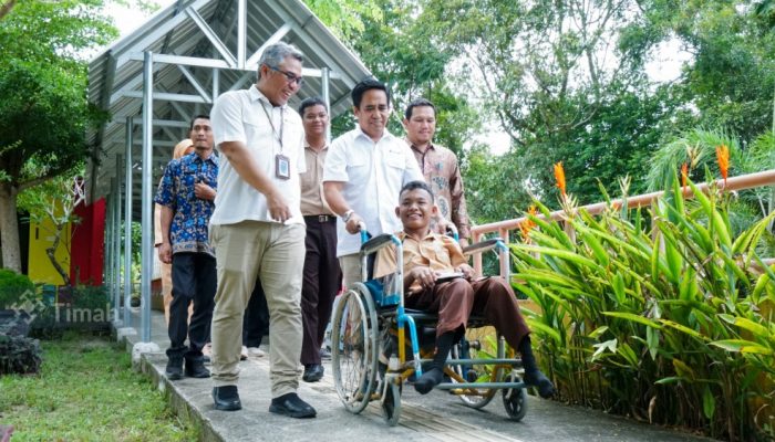 Membatik hingga UMKM, Langkah Nyata PT TIMAH Mendorong Kemandirian  Difabel di SLB Mentok