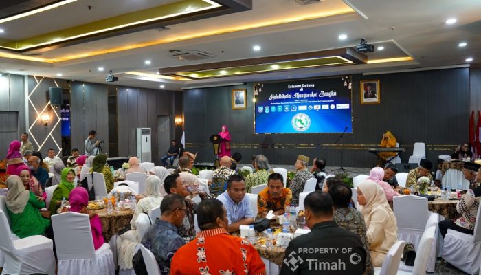 Merajut Kebersamaan, PT TIMAH Dukung Halalbihalal Musyawarah Keluarga Masyarakat Bangka