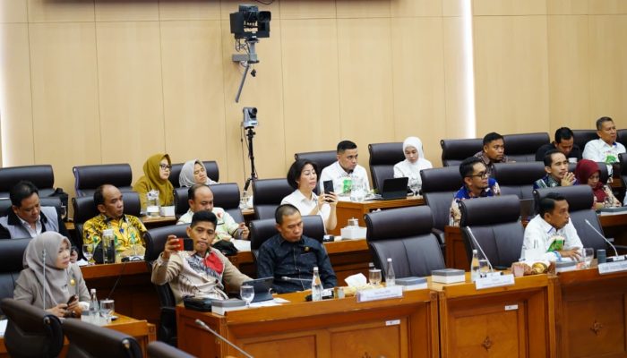 Pansus IPR DPRD Babel Kunjungi Komisi XII DPR RI di Senayan