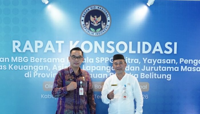 Sekda Kota Pangkalpinang Mie Go Hadiri Rapat Koordinasi Pelaksanaan Program MBG Se- Bangka Belitung