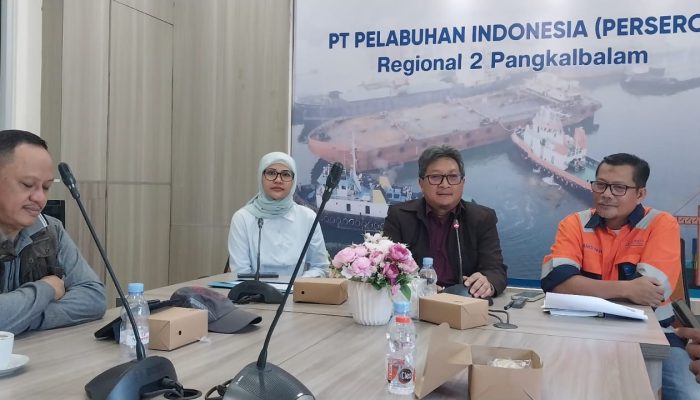PTP Nonpetikemas Cabang Pangkal Balam Perkuat Layanan Bongkar Muat CPO dan Turunannya di  Bangka Belitung