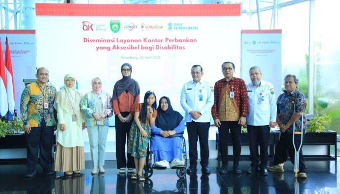 Wujudkan Inklusi Keuangan Tanpa Batas, Bank Sumsel Babel dan OJK Hadirkan Layanan Ramah Disabilitas