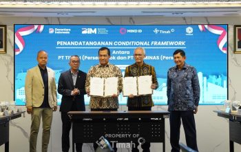 Hilirisasi Mineral Kritis Digenjot, PT TIMAH dan PERMINAS Perkuat Sinergi Strategis