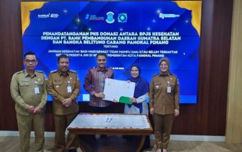 CSR Bank Sumsel Babel Tak Sekadar Donasi, Wali Kota Pangkalpinang Bidik 30 Ribu Warga Terlindungi BPJS