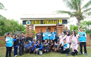 Perkuat Bintahwilmar, PLN dan Lanal Babel Bangun Ekosistem “Rumpon Hybrid” di Pesisir Belinyu