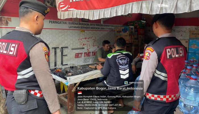 Detasemen Perintis Baharkam Polri Gelar Patroli Dialogis di Gunung Putri, Jaring Aspirasi dan Cegah Kriminalitas