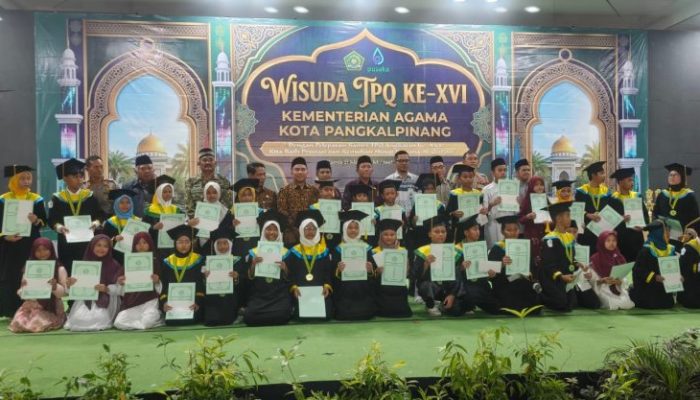TPQ Bumi Qur’an El Ghazi Raih Juara 1 Nilai Rata-Rata Tertinggi pada Ujian Munaqosyah TPQ Kemenag 2026 Kota Pangkalpinang