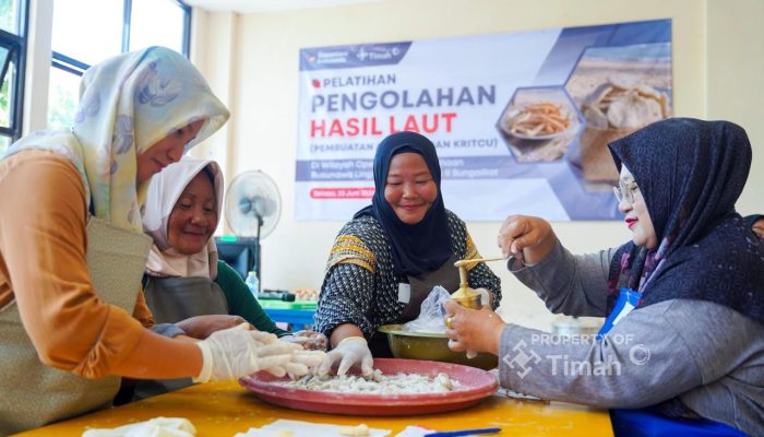 PT TIMAH Gelar Pelatihan Olahan Hasil Laut di Kabupaten Bangka, Dorong Peningkatan Ekonomi Masyarakat Pesisir