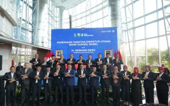 Muhammad Suryadi Resmi Pimpin Bank Sumsel Babel, Siap Perkuat Kepercayaan dan Transformasi Digital