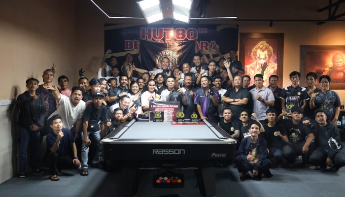 96 Peserta Ramaikan 9Ball Bhayangkara Cup 2026 di Pangkalpinang