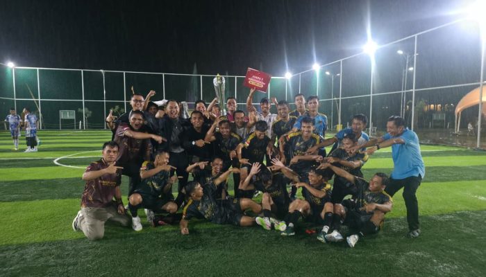 PLN Babel FC Ukir Prestasi, Raih Juara 2 Turnamen Minisoccer Bhayangkara Babel 2026
