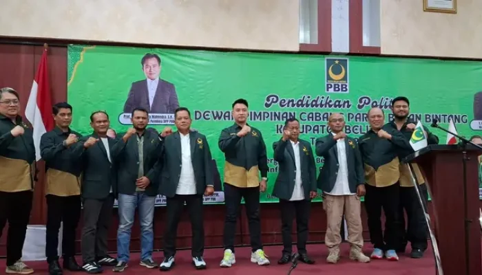 Lima Tokoh Masyarakat Resmi Perkuat PBB Belitung, Rakorcab dan Pendidikan Politik Teguhkan Target Lima Kursi DPRD pada Pemilu 2031