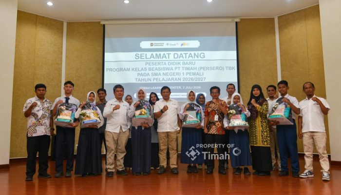 PT TIMAH Gelar Serah Terima Program Kelas Beasiswa, 36 Siswa Resmi Awali Perjalanan Meraih Cita-Cita