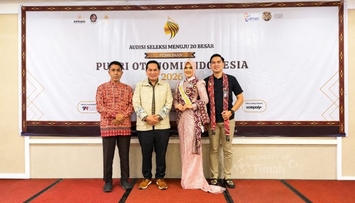 PT TIMAH Konsisten Dukung Pengembangan Generasi Muda, Putri Bangka Barat Raih Gelar Duta Wastra 2026