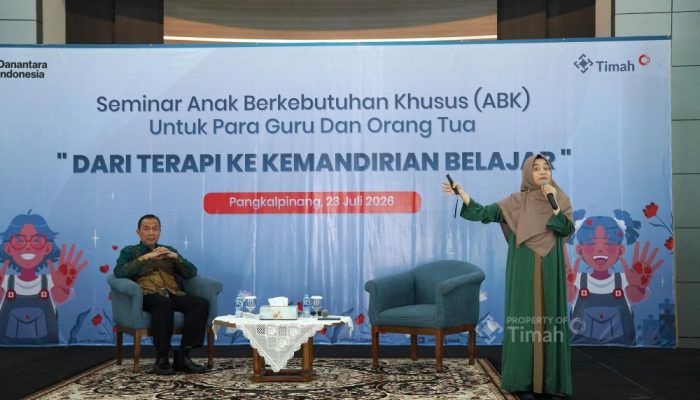 Hari Anak Nasional, PT TIMAH Bekali Guru dan Orang Tua untuk Dorong Kemandirian Belajar Anak Berkebutuhan Khusus