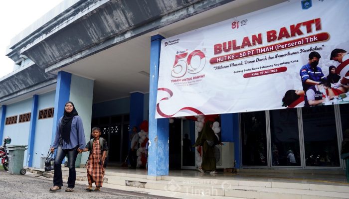 Bulan Bakti HUT ke-50 PT TIMAH Berlanjut ke Bangka Tengah, Warga Antusias Ikuti Khitanan Massal, Donor Darah Hingga Pemeriksaan Kesehatan Gratis