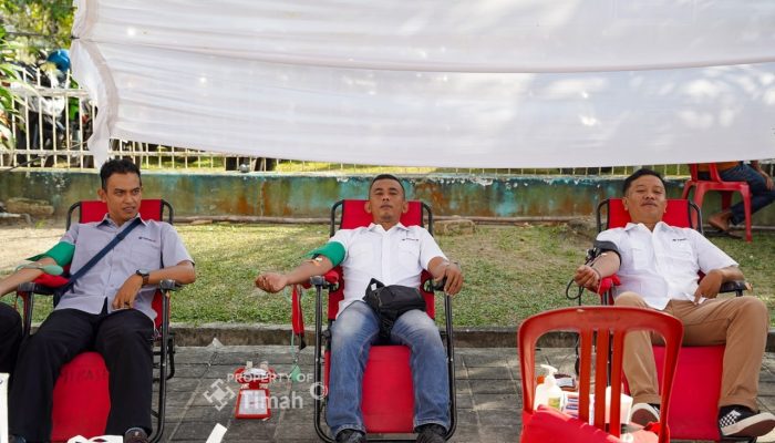 Bantu Penuhi Kebutuhan Darah, PT TIMAH Kumpulkan Puluhan Kantong di Bangka Selatan Dalam Bulan Bakti HUT ke-50 PT TIMAH