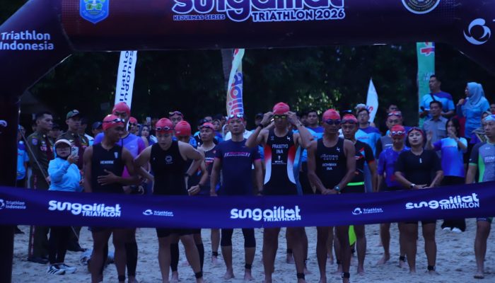 Sungailiat Triathlon ke-10 Digelar, 306 Peserta Ramaikan Kejuaran