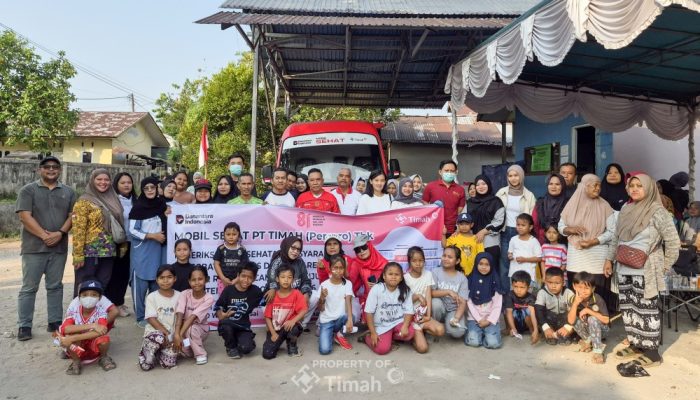 PT TIMAH Hadirkan Pemeriksaan Kesehatan  Gratis untuk Warga Air Rayak Kabupaten Belitung
