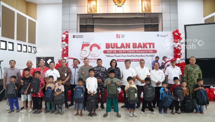 Semarak Usia Emas, Bulan Bakti HUT ke-50 PT TIMAH Disambut Antusias Warga Pangkalpinang