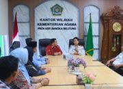 Kanwil Ditjen Imigrasi Babel-Kemenag Perkuat Kolaborasi dalam Pertukaran Informasi Keimigrasian