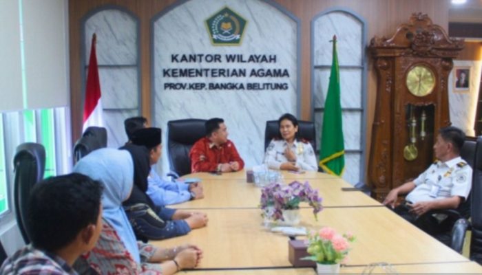 Kanwil Ditjen Imigrasi Babel-Kemenag Perkuat Kolaborasi dalam Pertukaran Informasi Keimigrasian